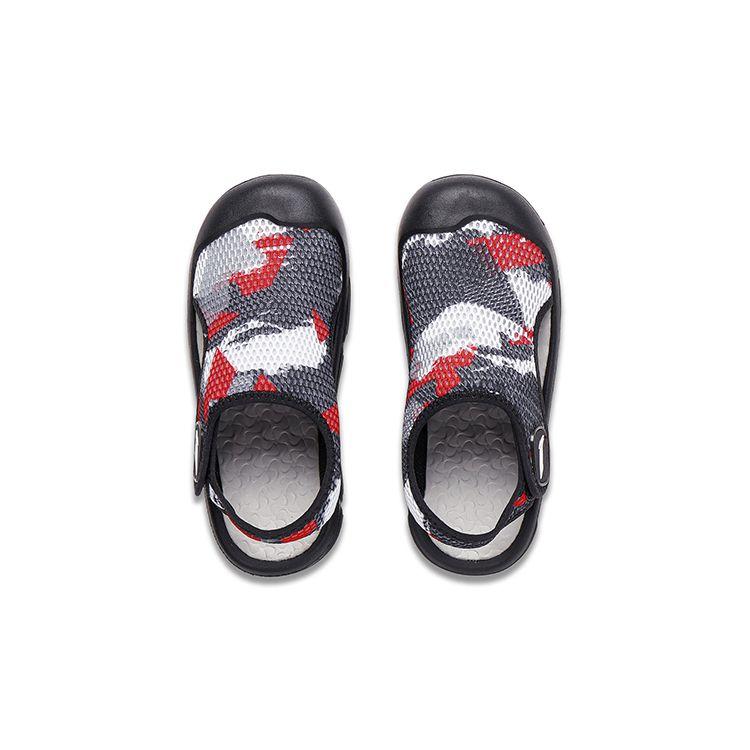 Li Ning Kids Sports Trend Shock Absorption Rebound Balance Support Wear-Resistant Lightweight Breathable Non-Slip Anti-Kick Sandals YKKT014-5