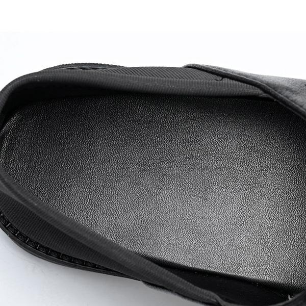 Pánské sandály letní ležérní měkká podrážka protiskluzová plážová obuv odolná proti opotřebení proti zápachu kožená letní chladící obuv