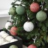 12Pcs Shimmering Christmas Ball Ornament 8cm Shatterproof Christmas Baubles Hanging Decorations for Tree Wreath Mantels