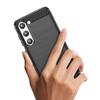 For Samsung Galaxy S24 Case S23 FE S22 S21 S20 Rubber Carbon Soft Silicone Cover Samsung S24 Ultra S24 S22 Plus S20 S21 FE Case