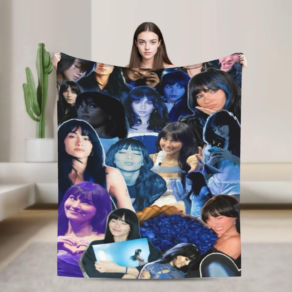 3D A-Aitana Blanket Spanish Singer Travel Office Flannel Throw Blanket For Couch Chair Sofa Bed Super Warm Bedspread Gift Idea