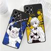 Japan Anime Kurama Dämon Slayer Fall für Samsung Galaxy S21 S23 Ultra 5g S8 S7 S10e S20 Fe S22 plus S10 S9 Schwarz Soft Cover