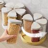 Sure! Here is a rewritten product name: "Sealed Food-Grade Grain and Rice Storage Jar, Insect-Proof & Moisture-Proof."