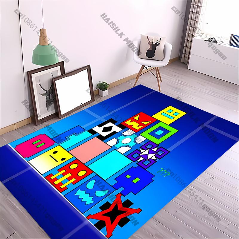 Multi-Size G-Ge0metry D-Dash Carpet New Release! Rug for Living Rooms Bedrooms, Office Areas, Durable Machine Washable Mat Gift