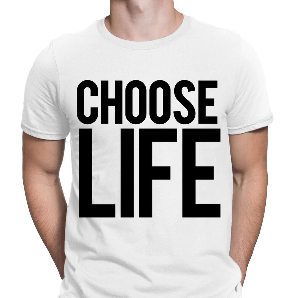 Wähle Leben T-Shirt Inspiriert von Wham 80er Jahre Kostüm Retro Herren T-Shirts #UJG