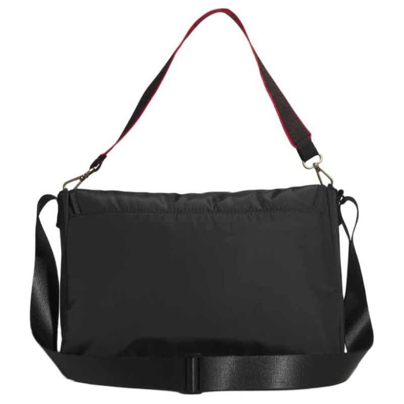 Adidas Originals Recycled Polyester Messenger Bag Crossbody Bag Shoulder Bag Regular Unisex Black Adidas JL7592