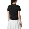 Adidas 3S SJ Baby Comfortable Soft Versatile Short Sleeve T-Shirt Women Tops Black JY8570