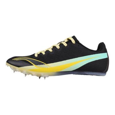 Li Ning Professional Sprint Competition Training Spikes Cushioning Wear-Resistant Low-Top Running Shoes Unisex Shoes Black Yellow LJJT911-4
