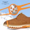 New Steel Five-tooth Gourd Crampon Snow Anti-skid Shoe Nails Simple Anti-drop Shoe Cover