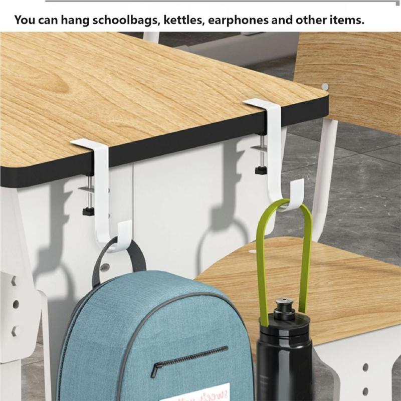 4PCS Heavy Duty Metal Hooks Festival Ornament Hangers For Hanging Christmas Lights Wreaths And Ornament Secure Holders