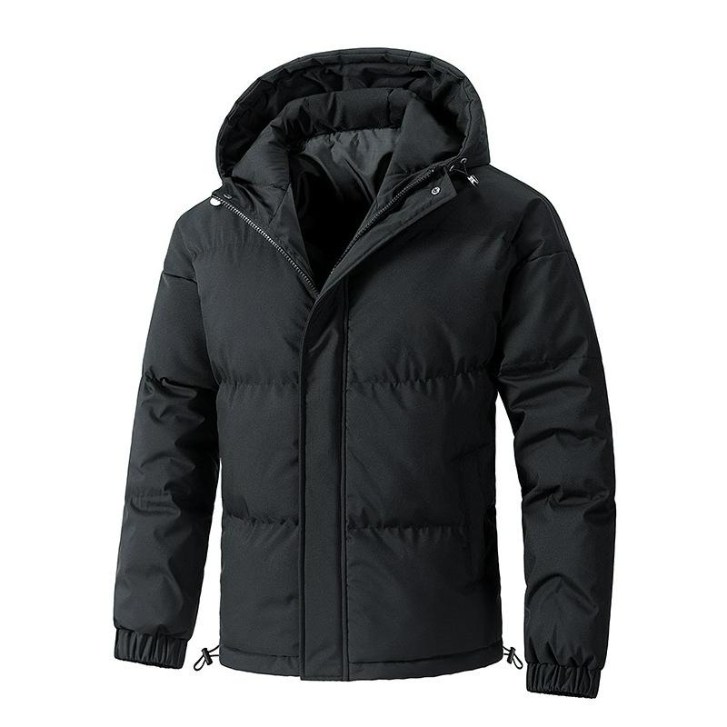 Baumwollgepolsterte Jacke für Männer und Frauen im gleichen Stil Winter Locker Kapuzenbaumwollgepolsterte Jacke Partnerjacke Männer