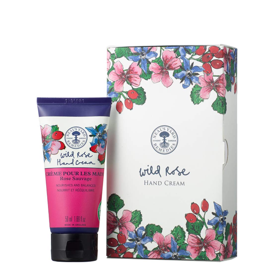 

NEAL S YARD REMEDIES Wild Rose Hand Cream Gift (Gift Box) and Body Cream