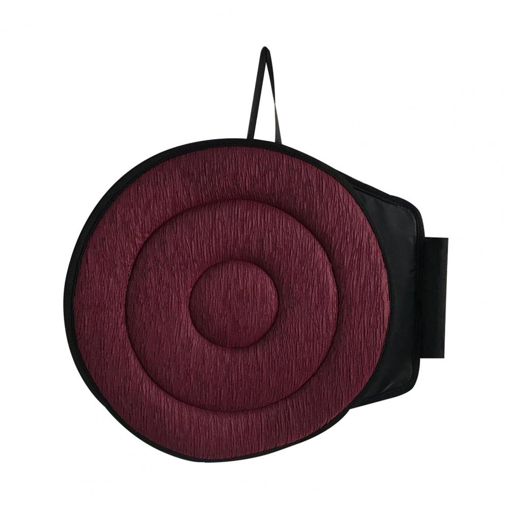 Autositzkissen Älterenunterstützung Drehsitzkissen mit Ergonomischem Design Waschbarer Bezug Bequemes Autozubehör für Schmerzen