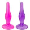 Unisex Silicone Suction Cup Anal Plug Dilator - Long Wear Adult Sex Toy