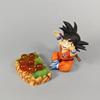 14cm Dragon Ball Z Anime Figures Son Goku And 7 Dragon Balls Action Figurine Pvc Statue Collection Model Collection Toys Gifts
