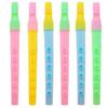 20 Stück Mini Spaß Kinder Partygeschenke Bunte Flöte Musikinstrument Spielzeug Geburtstagsgeschenk Souvenir Piñata Jungen Mädchen Karnevalspreise
