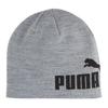 Puma Вязаные шапки с логотипом бренда, унисекс, серые 025636-03