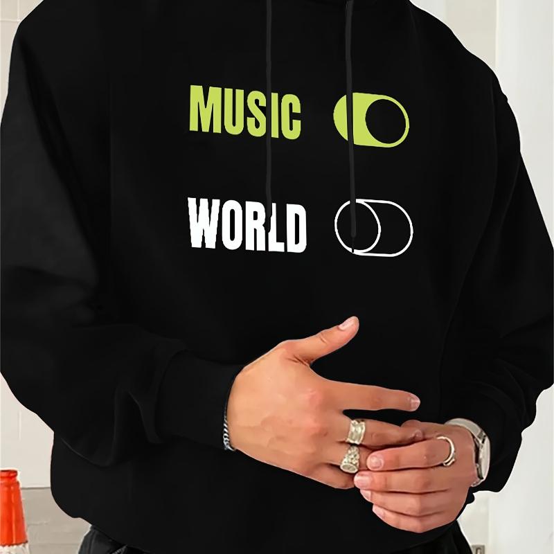 

Breathable, Men s Hooded Sweatshirt, Ideal for Outdoor Adventures XXL чорний