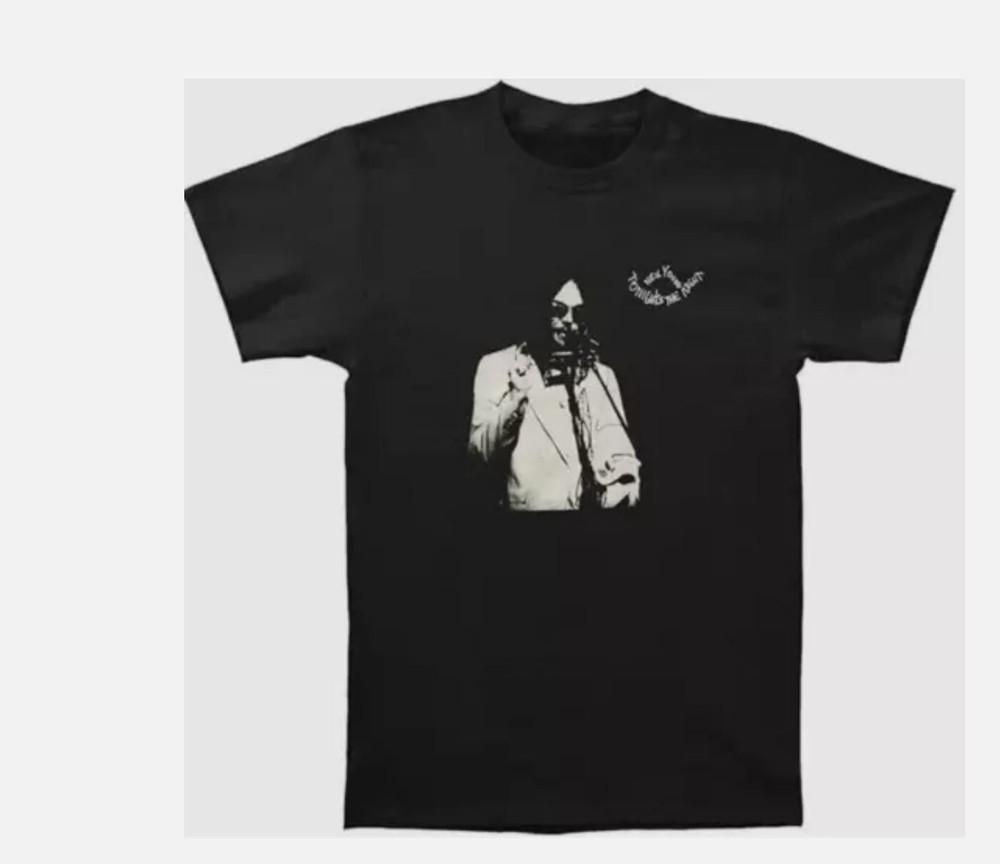 

Нил Янг Tonight_s The Night Новая футболка, футболка ПАПА подарок папе - лето 2XL