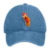 Cap Mens Womens Embroidered Distressed Adjustable Sun Hat Cotton Funny Hats
