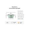 Buydeem 26cm Multifunctional Non-stick Soup Pot