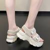 2025Summer Platform Sports Sandals for Women Flat Bottomed Beach Shoes Thick Soled Sneaker Casual Women Shoes Sandalias De Mujer