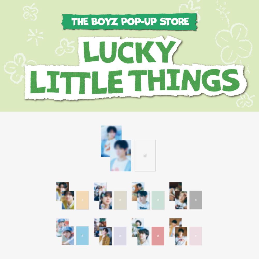 

2025 THE BOYZ ПОП-АП Открытка-лентикуляр с «Lucky Little Things» ERIC