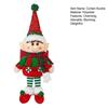 Christmas Cartoon Doll Curtain Buckle Plush Elf Boy/Girl Curtain Tieback Hold Back Fastener