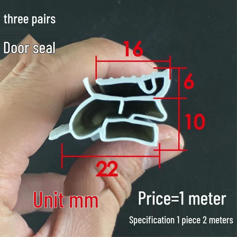 Magnetic Door Seal Strip for Refrigerator, Wine Cabinet, and Sterilization Cabinet