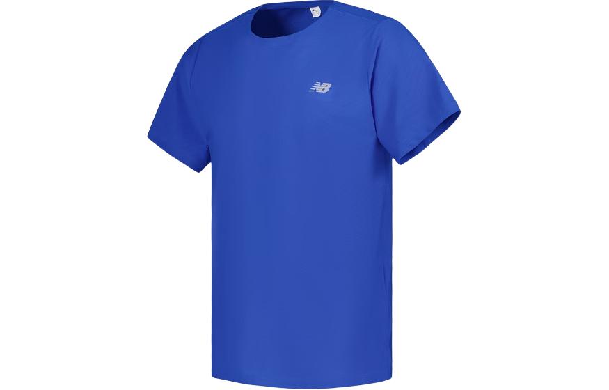New Balance Running T Shirt Men s Blue MT41281-BUL S