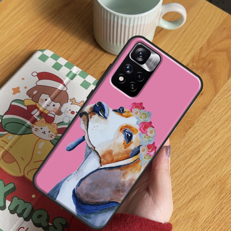 Beagle Puppy Dog Case For Xiaomi Redmi Note 14 Pro 13 12 11 10 15 Pro Plus Redmi 15 C 13 10C 12C 13C 14C Cover