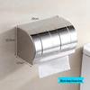 RSRDDY Stainless Steel Waterproof Toilet Paper Holder