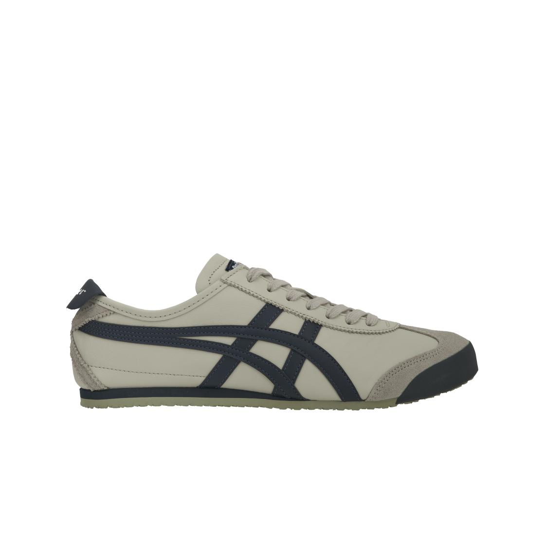 Joom Onitsuka Tiger Men's Beige Mexico 66 Birch Peacoat Unisex Sneakers Cream 1183C102-200 Cm