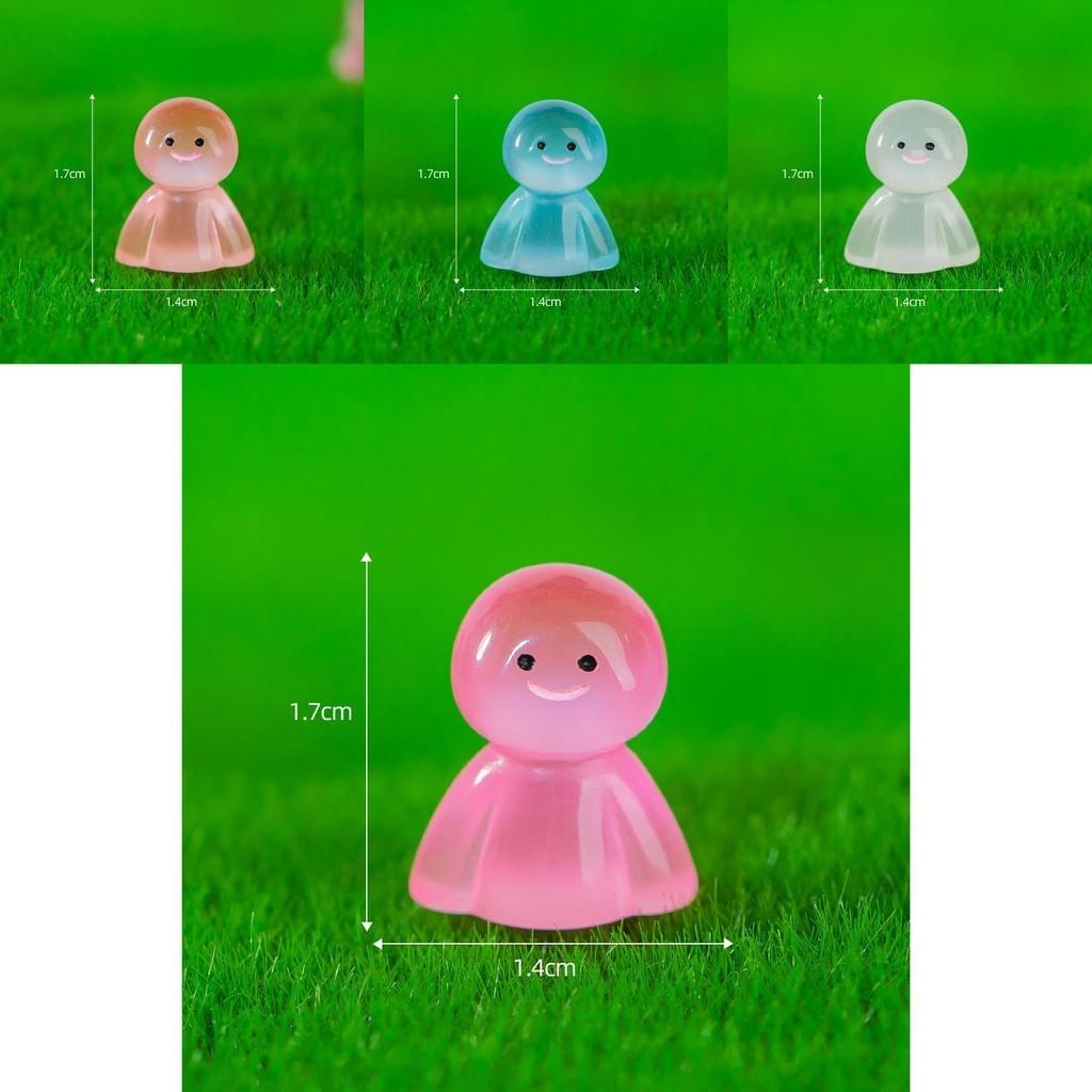 Adorable Resin Craft Rainbow Glow Hanging Charms For Desktop Decoration Accessories