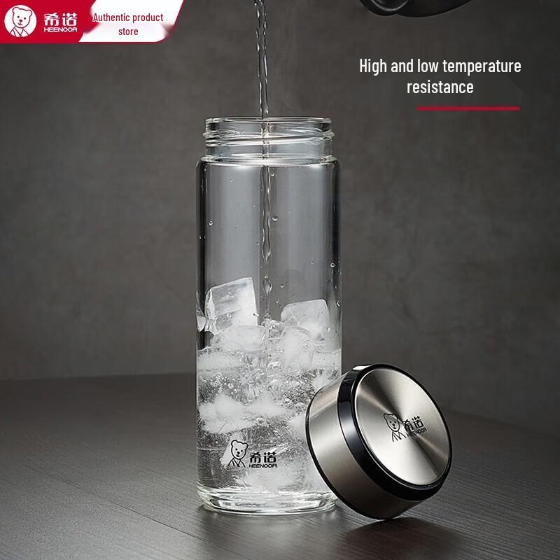 Heenoor Single-Layer Borosilicate Glass Cup