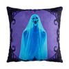1PC Nuan Series Halloween Pillowcase Black Cat Ghost Pumpkin Series Printed Cushion Cover for Sofa Living Room Bedroom Home Decor Party Decorations