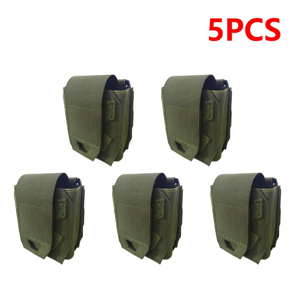 1-5PCS Quick-Draw Accessories Bag Adjustable Training Waist Pack Lightweight Oxford Cloth Tool Pouch Camping Training Travel Bag