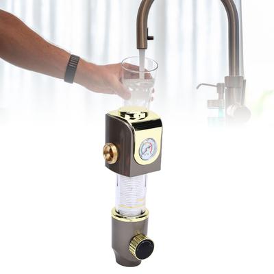 Whole House Water Filter 8TCelsiush High   Backwash Sediment Filter with Cleaning Function for City 40 Accuracy Reusable 3Celsius4 Inch Straight Jo