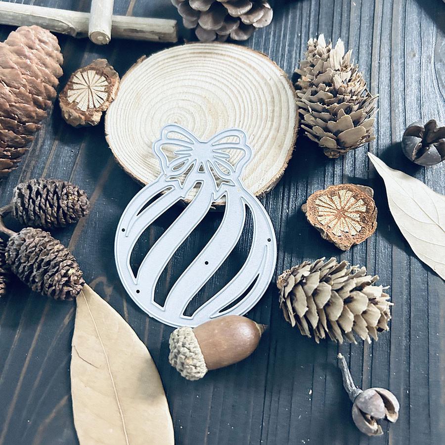 Bow Ball Metal Die Cutting Dies For DIY Scrapbooking Embossing Folder Stencil Photo Album Decorative