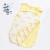 Pure Cotton Baby Sleeping Bag - All-Season Quilted Anti-Kick Blanket for Newborns