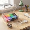 Clip Closure Fuse Beads Organizer Large Capacity Craft Storage Tool Box  DIY