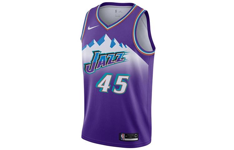 Nike X NBA Utah Jazz Donovan Mitchell Classic Edition Swingman Jersey Purple AV4517-504 XXL
