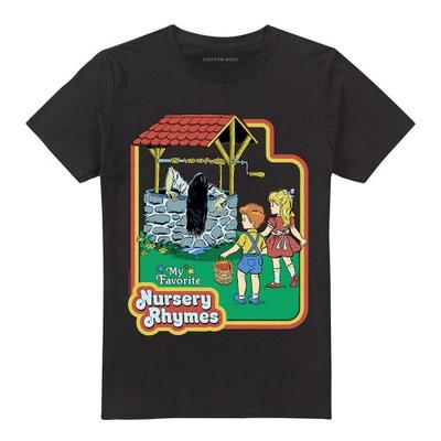 Steven Rhodes Unisex Adult Nursery Rhymes T-Shirt