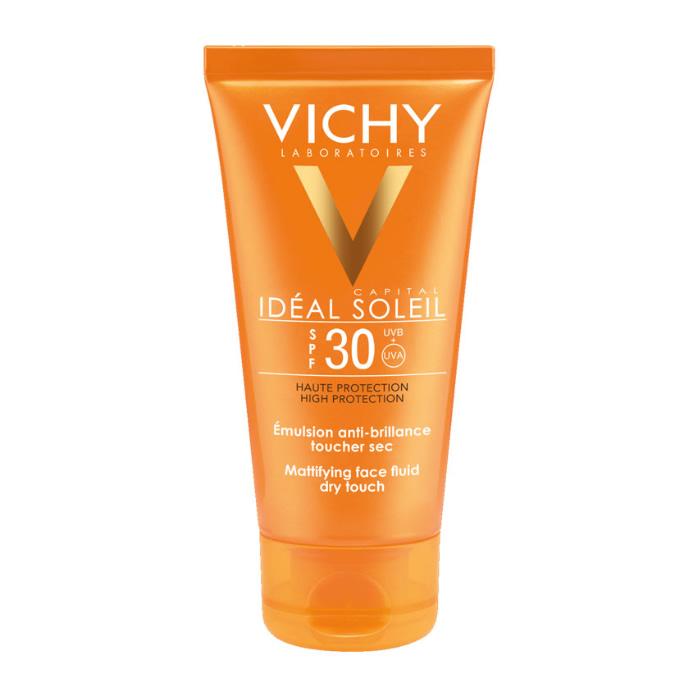 

Vichy Ideal Soleil Матирующий флюид для лица Dry Touch Spf30 50 мл