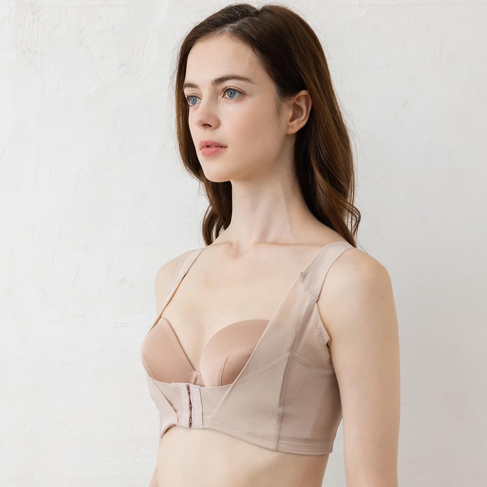 Premiere Back Posture Bust Lifter Lifter, Support, PPZ233-1 (LL, Beige)