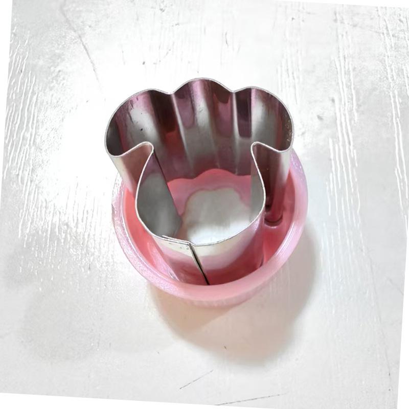 Baby Utensil Set: Embossed Wonton & Dumpling Molds, Biscuit & Noodle Flower & Butterfly Shapes.