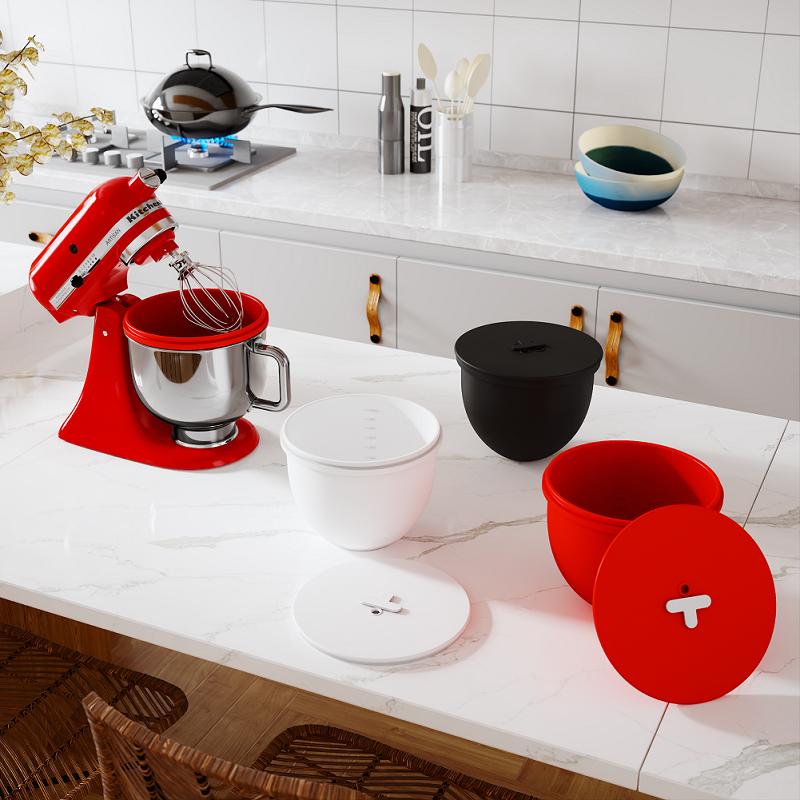 Includes Storage Lid Silicone Bowl Liners Microwave Safe Fridge Safe