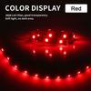 1/4/10 PCS 30CM LED Decoration Atmosphere Strip Lights DRL 12V 12SMD Waterproof Car Interior Exterior Styling Flexible Lamps