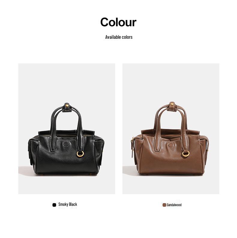 Celebrity Style High-End Leather Texture Tote - Small Crossbody & Shoulder Bag