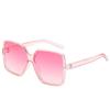 New  Sunglasses Square Glasses Personalized Cat Eyes Colorful Sunglasses Trend Sunglasses Uv400 Curtain Sun Glasses